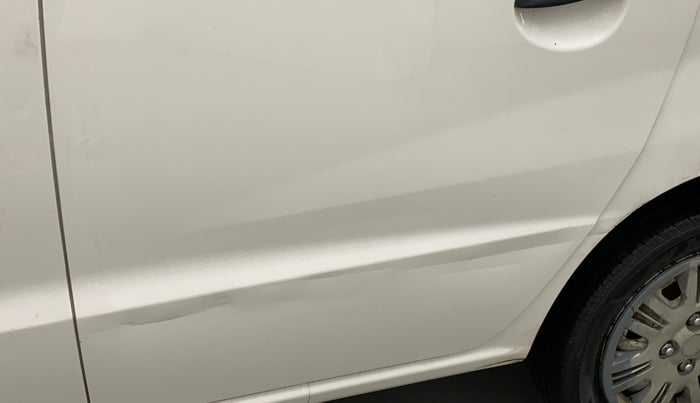 2013 Hyundai Santro Xing GL PLUS, Petrol, Manual, 61,788 km, Rear left door - Slightly dented