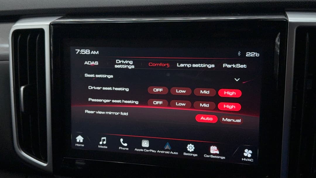 2022 GWM Ute Cannon-l (4x4), Automatic, 28537 km, Ventilated Seats