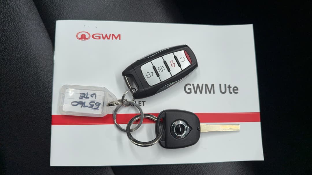 2022 GWM Ute Cannon-l (4x4), Automatic, 28537 km, Key Close-up