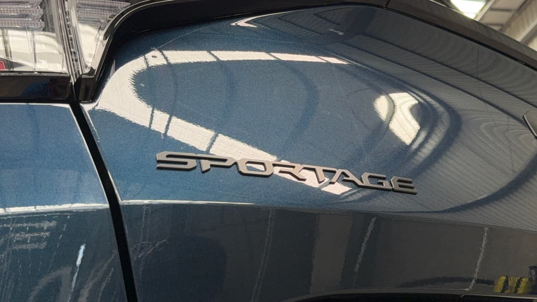 2026 Kia Sportage Gt-line Hev (FWD), Automatic, 1582 km, Badge (Boot Left Side)