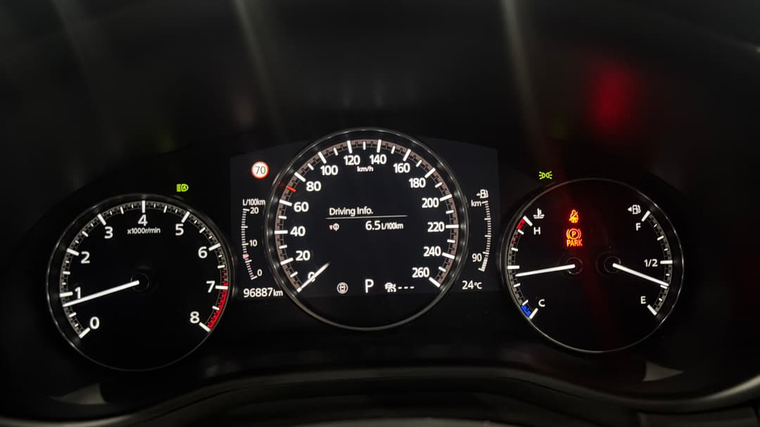2022 Mazda Mazda3 G20 Evolve, Automatic, 96887 km, Odometer View