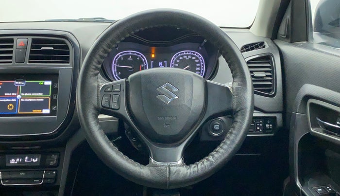 2018 Maruti Vitara Brezza ZDI + AMT, Diesel, Automatic, 42,066 km, Steering Wheel Close Up