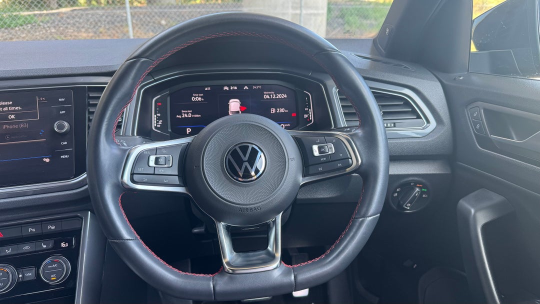 Steering Wheel Close-up