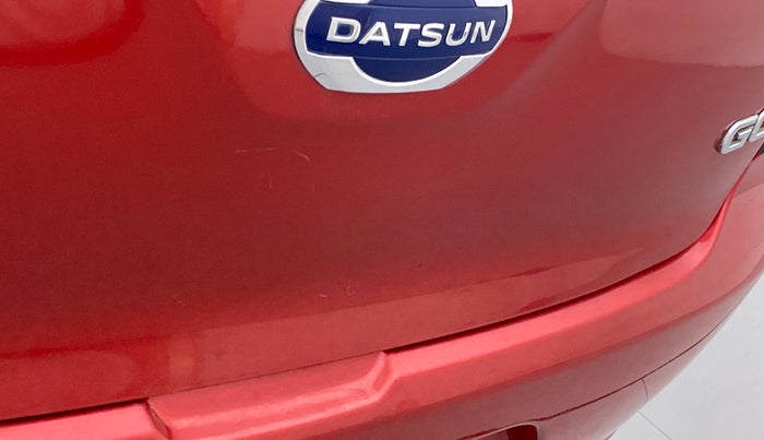 2018 Datsun Go T, Petrol, Manual, 69,075 km, Dicky (Boot door) - Minor scratches