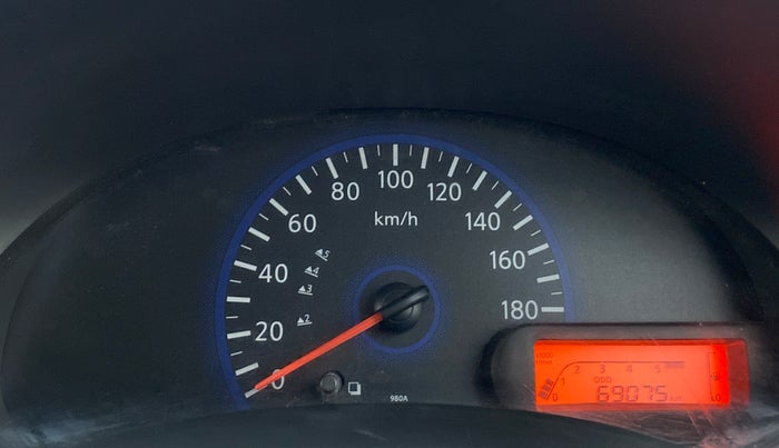2018 Datsun Go T, Petrol, Manual, 69,075 km, Odometer Image