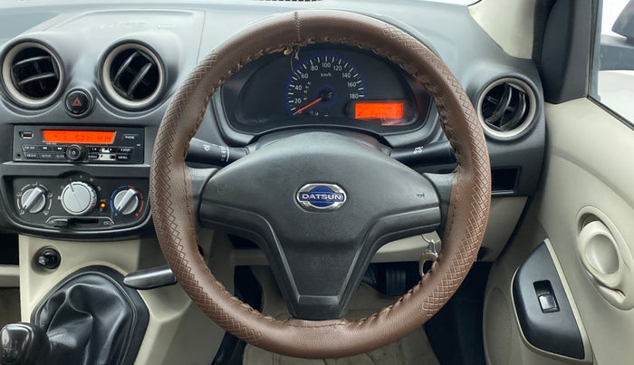2018 Datsun Go T, Petrol, Manual, 69,075 km, Steering Wheel Close Up
