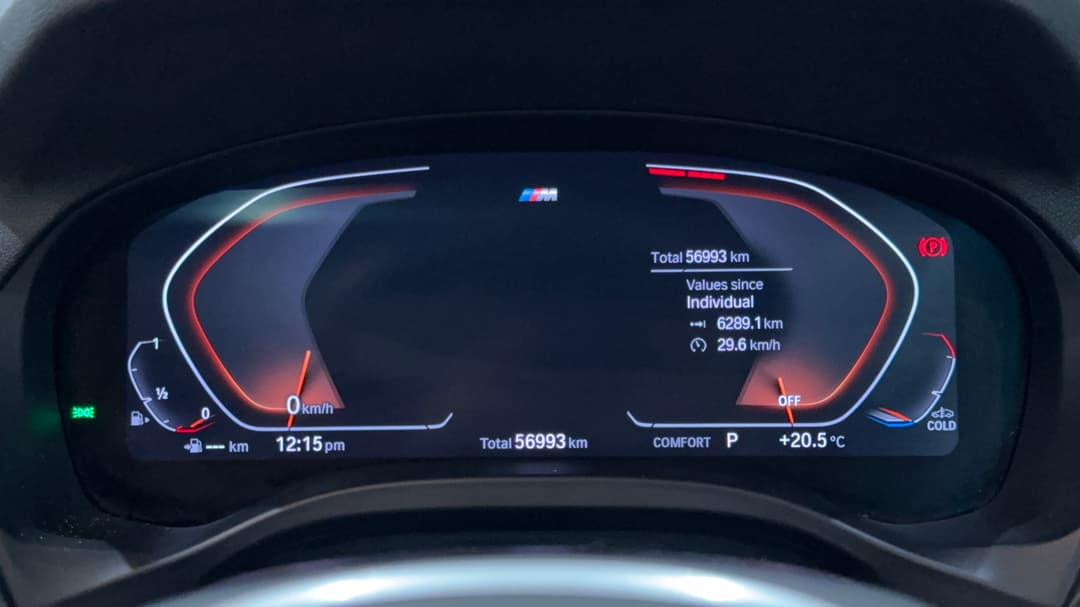 2021 BMW X4 xDrive30i M Sport, Automatic, 56993 km, Odometer View
