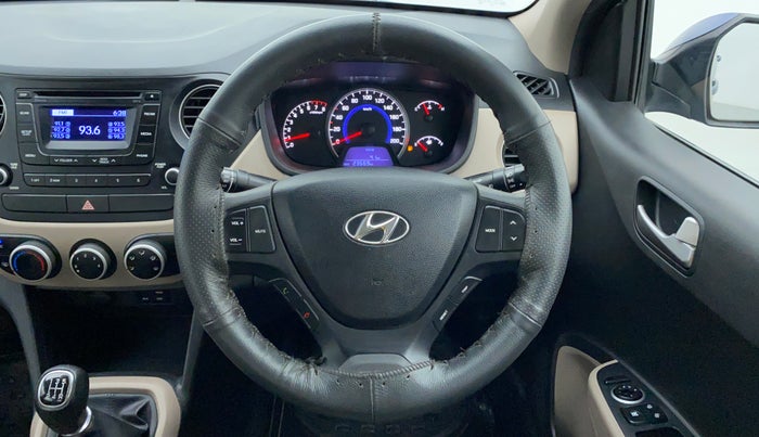 2016 Hyundai Grand i10 SPORTS 1.2 VTVT, Petrol, Manual, 23,920 km, Steering Wheel Close Up