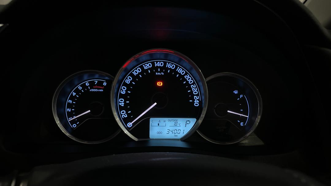 2018 Toyota Corolla Ascent Sport, Automatic, 34001 km, Odometer View