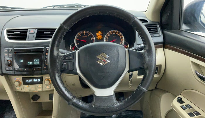 2014 Maruti Swift Dzire ZDI, Diesel, Manual, Steering Wheel Close Up
