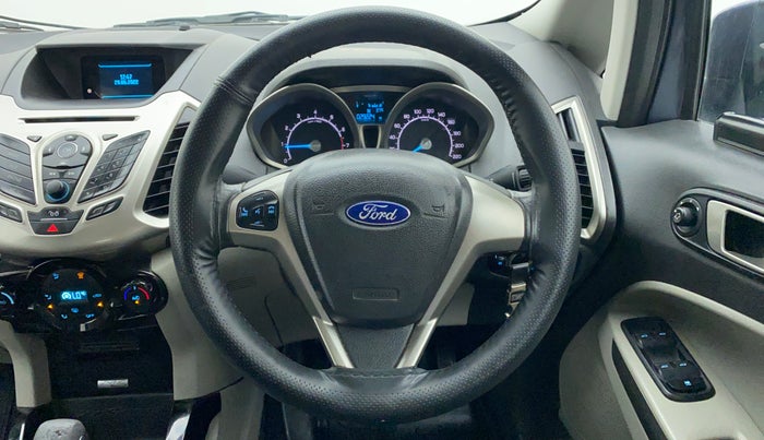 2014 Ford Ecosport 1.5 TITANIUM TI VCT AT, Petrol, Automatic, 29,334 km, Steering Wheel Close Up