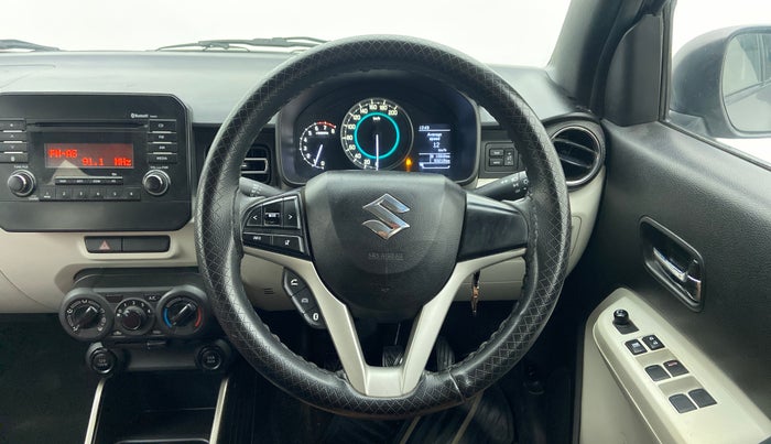 2018 Maruti IGNIS DELTA 1.2 K12, Petrol, Manual, 63,232 km, Steering Wheel Close Up