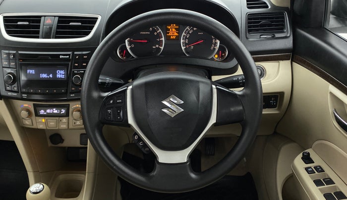 2016 Maruti Swift Dzire ZXI 1.2 BS IV, Petrol, Manual, 23,694 km, Steering Wheel Close Up