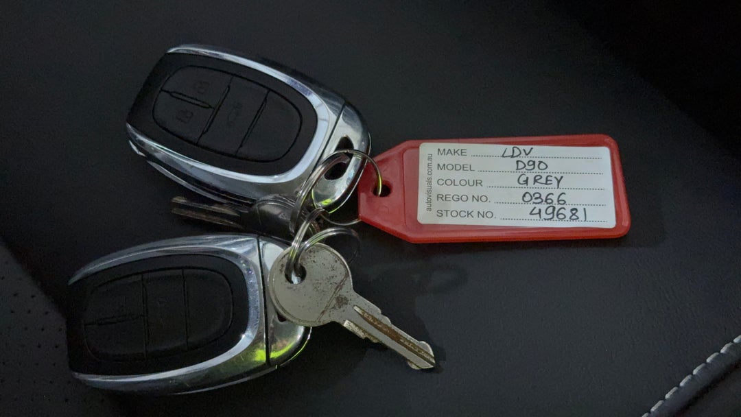 2021 LDV D90 Executive (4WD) D20, Automatic, 53966 km, Key Close-up