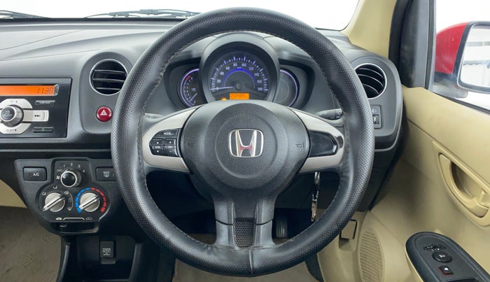 2015 Honda Brio 1.2 S MT I VTEC, Petrol, Manual, 50,590 km, Steering Wheel Close Up