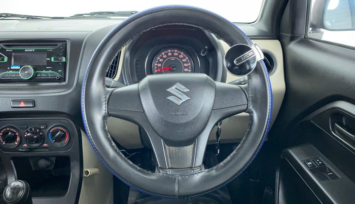 2019 Maruti New Wagon-R LXI 1.0 L, Petrol, Manual, 13,302 km, Steering Wheel Close Up