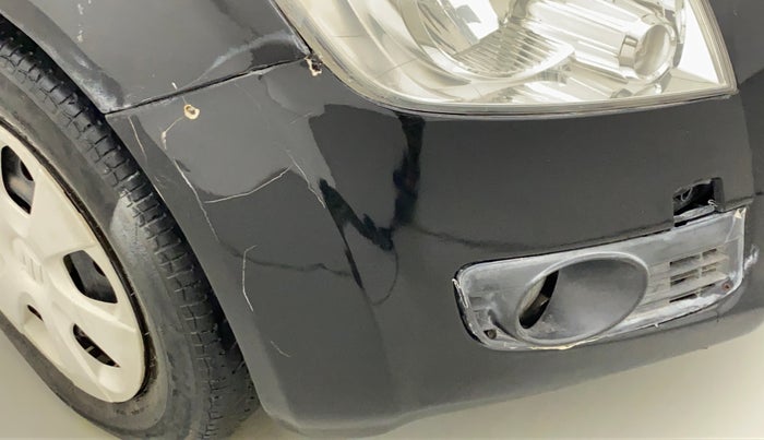2010 Maruti Ritz VXI, Petrol, Manual, 82,020 km, Front bumper - Minor scratches