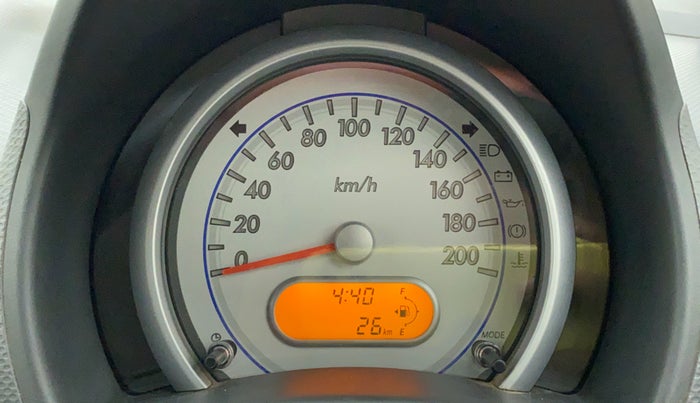 2010 Maruti Ritz VXI, Petrol, Manual, 82,020 km, Instrument cluster - Cluster meter changed in authorized service centre - odometer Set to 0