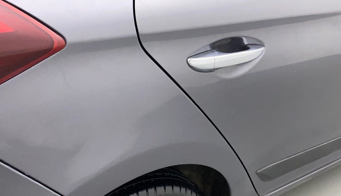2016 Hyundai Elite i20 ASTA 1.2, Petrol, Manual, 78,432 km, Right quarter panel - Paint has minor damage
