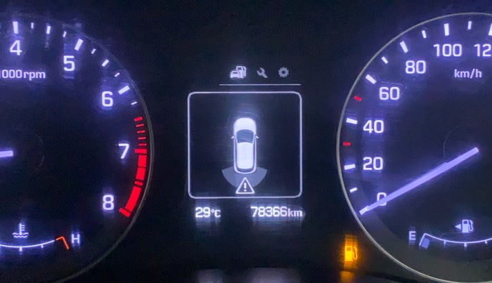 2016 Hyundai Elite i20 ASTA 1.2, Petrol, Manual, 78,432 km, Infotainment system - Parking sensor not working