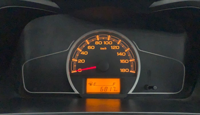 2021 Maruti Alto VXI, Petrol, Manual, 6,817 km, Odometer Image
