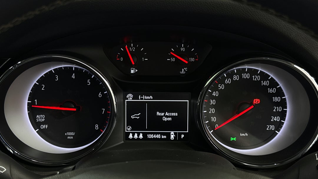 2017 Holden Commodore Lt, Automatic, 106446 km, Odometer View