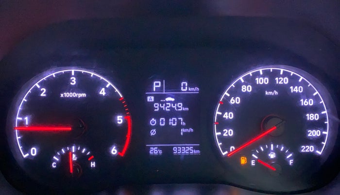 2017 Hyundai Verna 1.6 CRDI SX + AT, Diesel, Automatic, 93,828 km, Odometer Image
