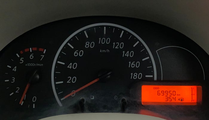 2014 Nissan Micra Active XV, Petrol, Manual, 69,950 km, Odometer Image