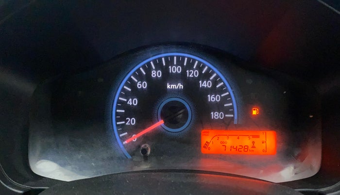 2018 Datsun Redi Go T (O), Petrol, Manual, 71,427 km, Odometer Image