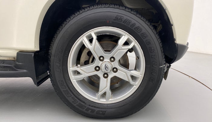 2017 Mahindra Scorpio S10 Intelli Hybrid 2WD, Diesel, Manual, Right Front Wheel