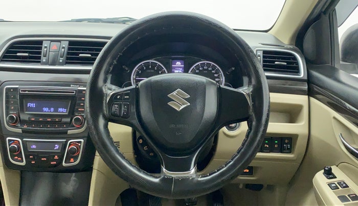 2017 Maruti Ciaz ZXI, Petrol, Manual, 58,973 km, Steering Wheel Close Up