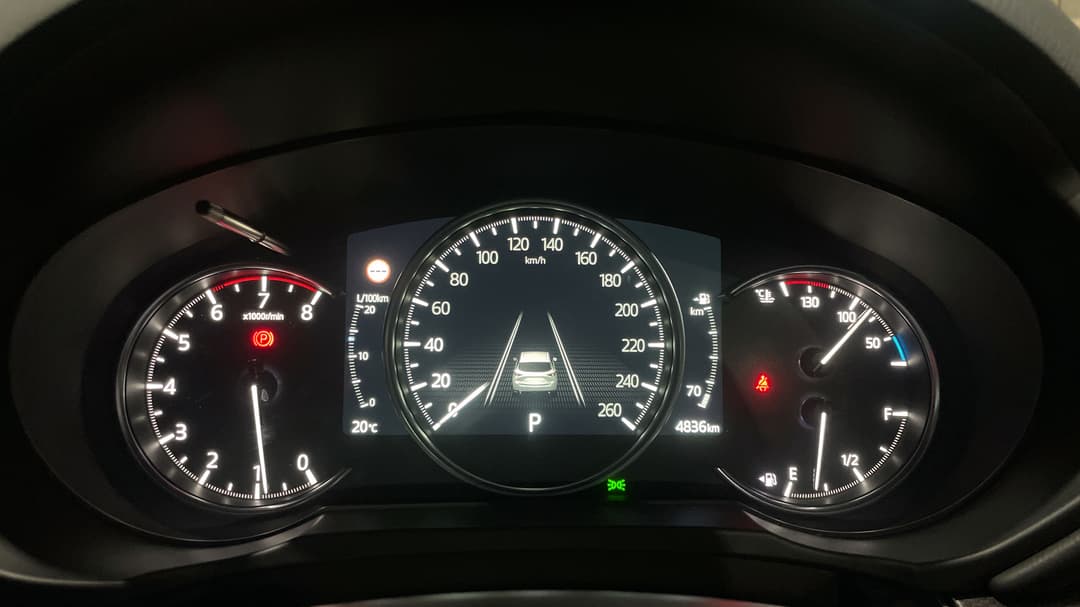 2025 Mazda CX-5 G35 Gt Sp Turbo (AWD), Automatic, 4836 km, Odometer View