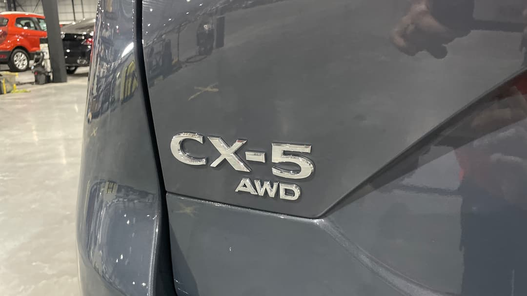 2025 Mazda CX-5 G35 Gt Sp Turbo (AWD), Automatic, 4836 km, Badge (Boot Left Side)