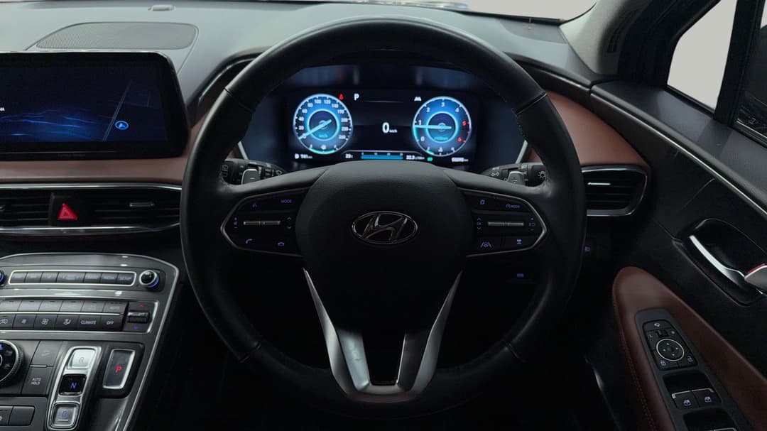 2023 Hyundai Santa Fe Elite Crdi (AWD), Automatic, 55095 km, Steering Wheel Close-up