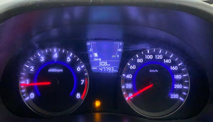 2016 Hyundai Verna 1.6 VTVT S, Petrol, Manual, 47,992 km, Odometer Image