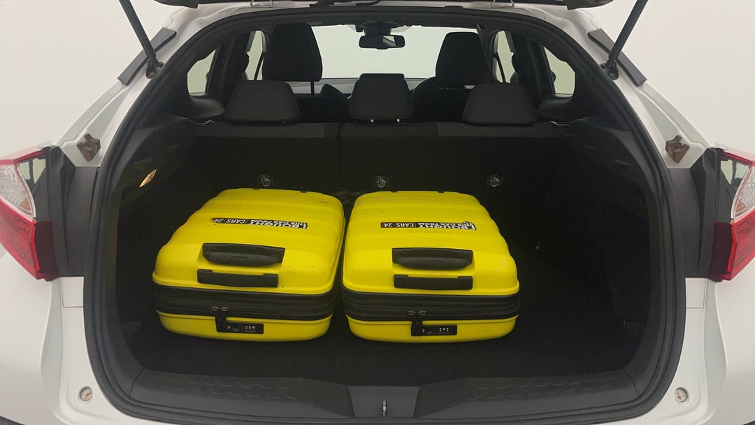 Boot Inside View with Luggage