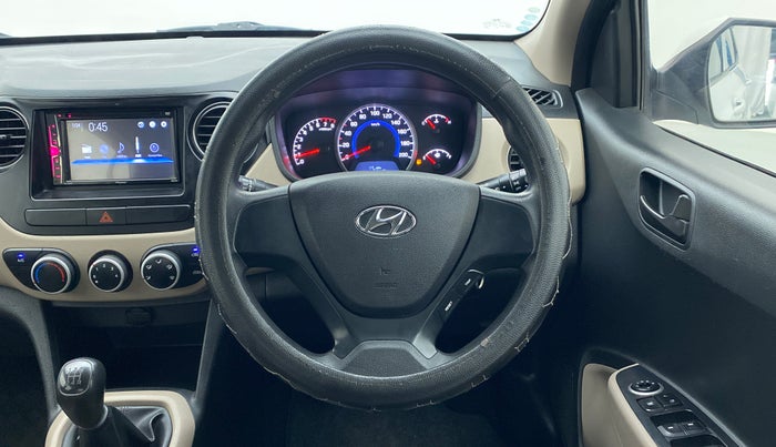 2017 Hyundai Grand i10 MAGNA 1.2 KAPPA VTVT, Petrol, Manual, 64,775 km, Steering Wheel Close Up