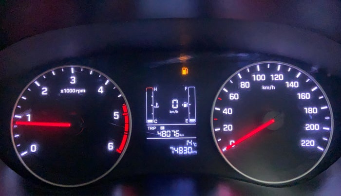 2018 Hyundai Elite i20 ASTA 1.4 CRDI, Diesel, Manual, 74,782 km, Odometer Image