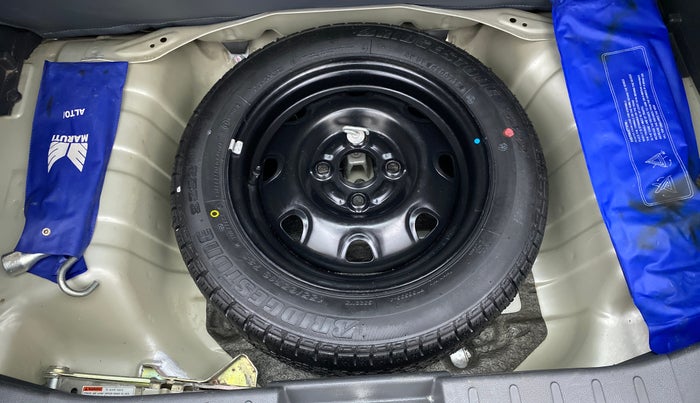 2015 Maruti Alto K10 VXI P, Petrol, Manual, 20,331 km, Spare Tyre