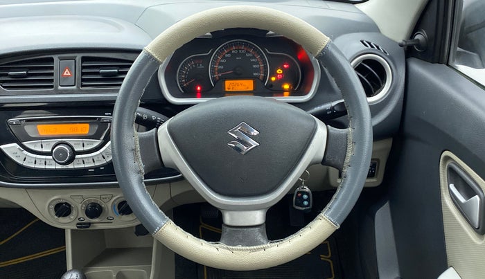 2015 Maruti Alto K10 VXI P, Petrol, Manual, 20,331 km, Steering Wheel Close Up