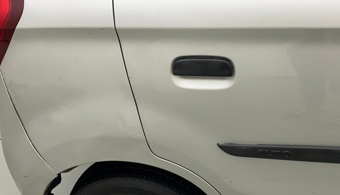 2015 Maruti Alto K10 VXI AMT, Petrol, Automatic, 24,361 km, Right quarter panel - Minor scratches
