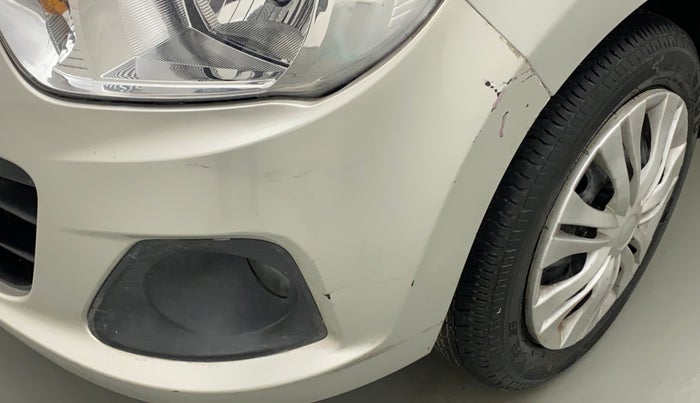 2015 Maruti Alto K10 VXI AMT, Petrol, Automatic, 24,361 km, Front bumper - Minor scratches