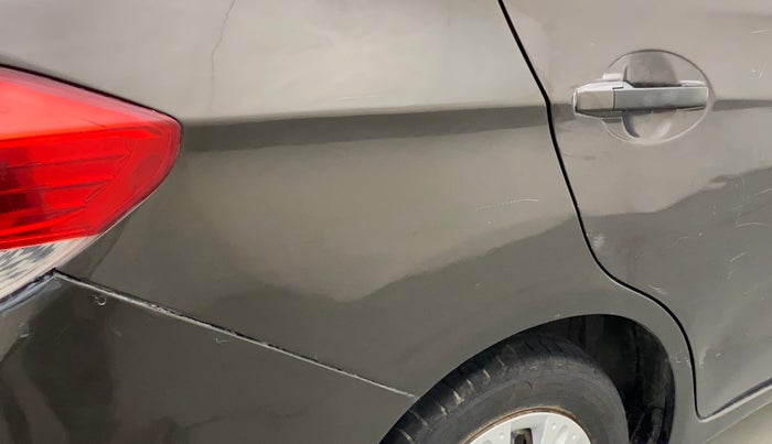 2015 Honda Amaze 1.2L I-VTEC S, Petrol, Manual, 34,026 km, Right quarter panel - Minor scratches