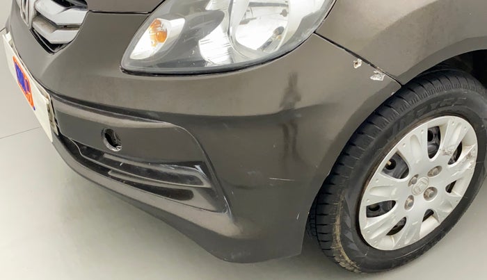 2015 Honda Amaze 1.2L I-VTEC S, Petrol, Manual, 34,026 km, Front bumper - Repaired