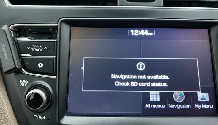 2018 Hyundai Elite i20 ASTA 1.2, Petrol, Manual, 56,417 km, Infotainment system - GPS Card not working/missing