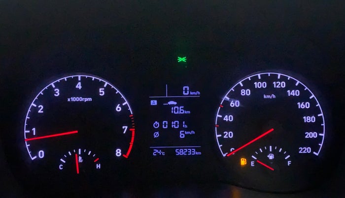 2017 Hyundai Verna 1.6 VTVT SX, Petrol, Manual, 58,233 km, Odometer Image