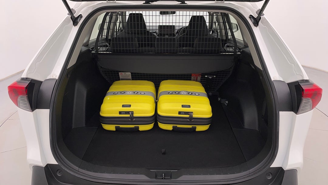 Boot Inside View with Luggage