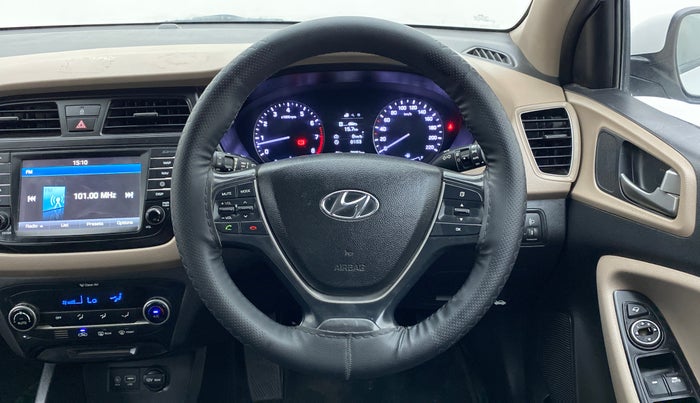 2015 Hyundai Elite i20 ASTA 1.2 (O), Petrol, Manual, 79,975 km, Steering Wheel Close Up