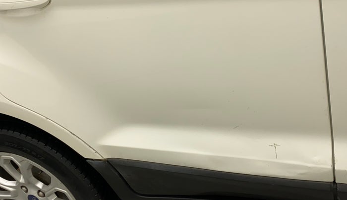 2018 Ford Ecosport TITANIUM + 1.5L DIESEL, Diesel, Manual, 96,027 km, Right rear door - Slightly dented