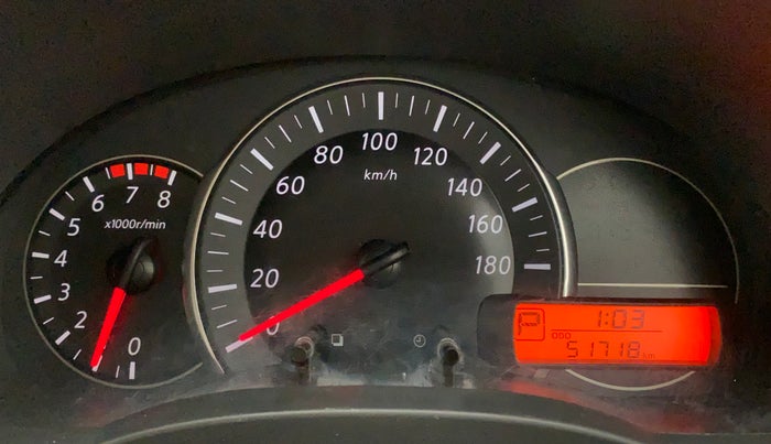 2014 Nissan Micra XV CVT, Petrol, Automatic, 52,052 km, Odometer Image
